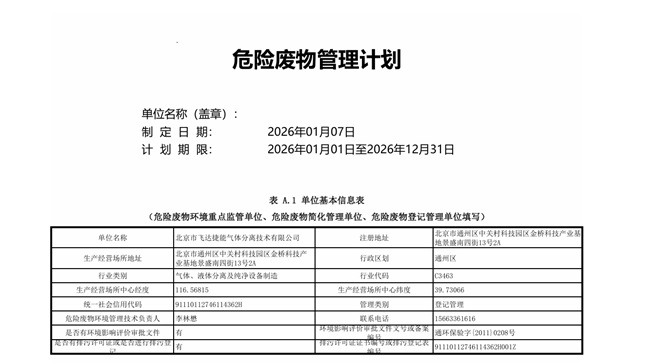2026年企业环境公示